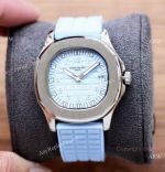 Low Price Patek Philippe Aquanaut Luce quartz watches 35.6mm Tifffany Dial